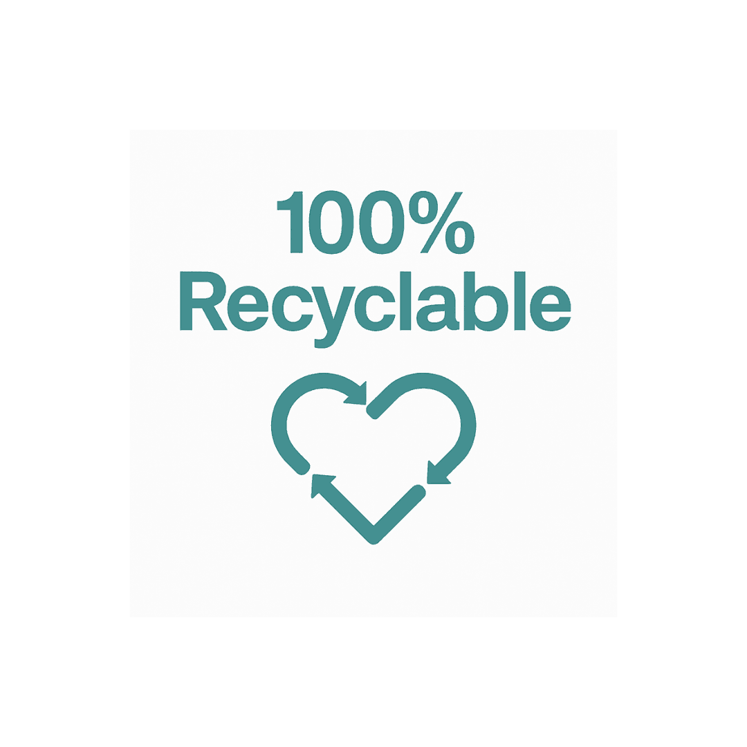 100% Recyclable