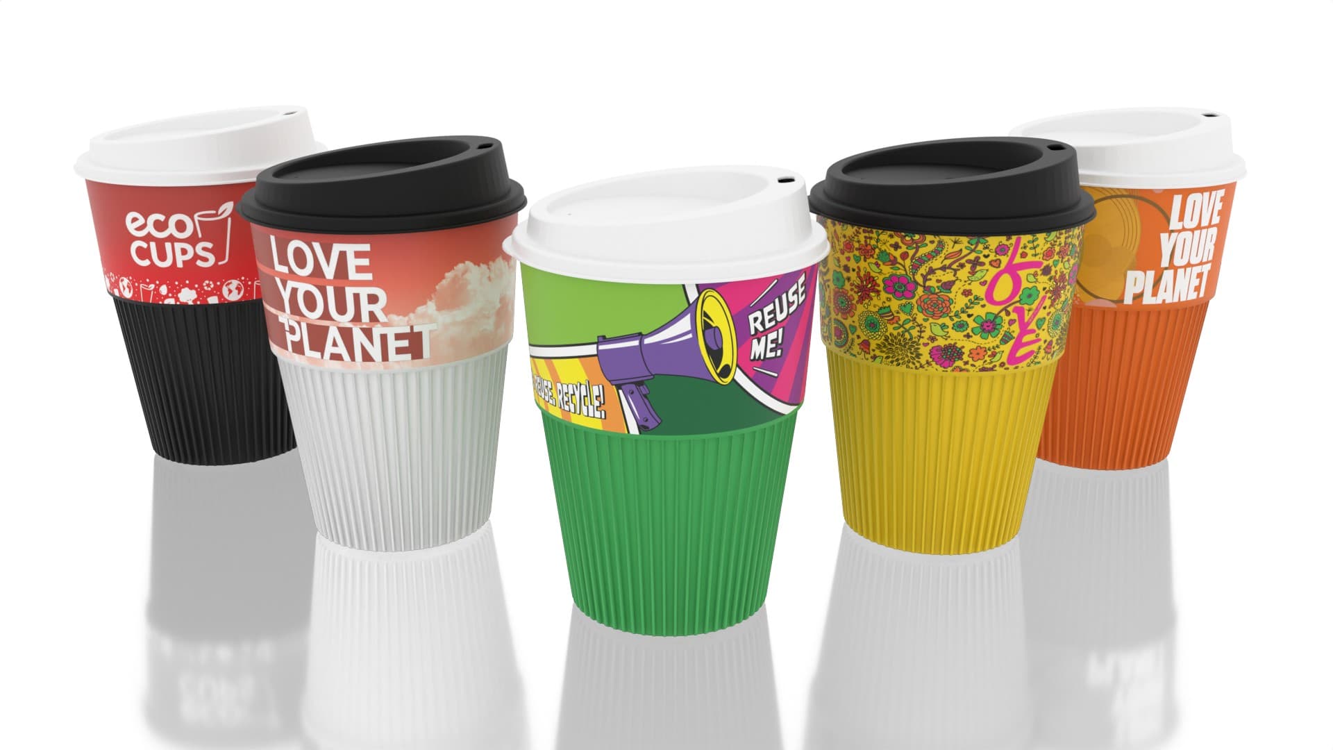 ECO-HOT – Full-Colour Reusable Hot Drinks Cup